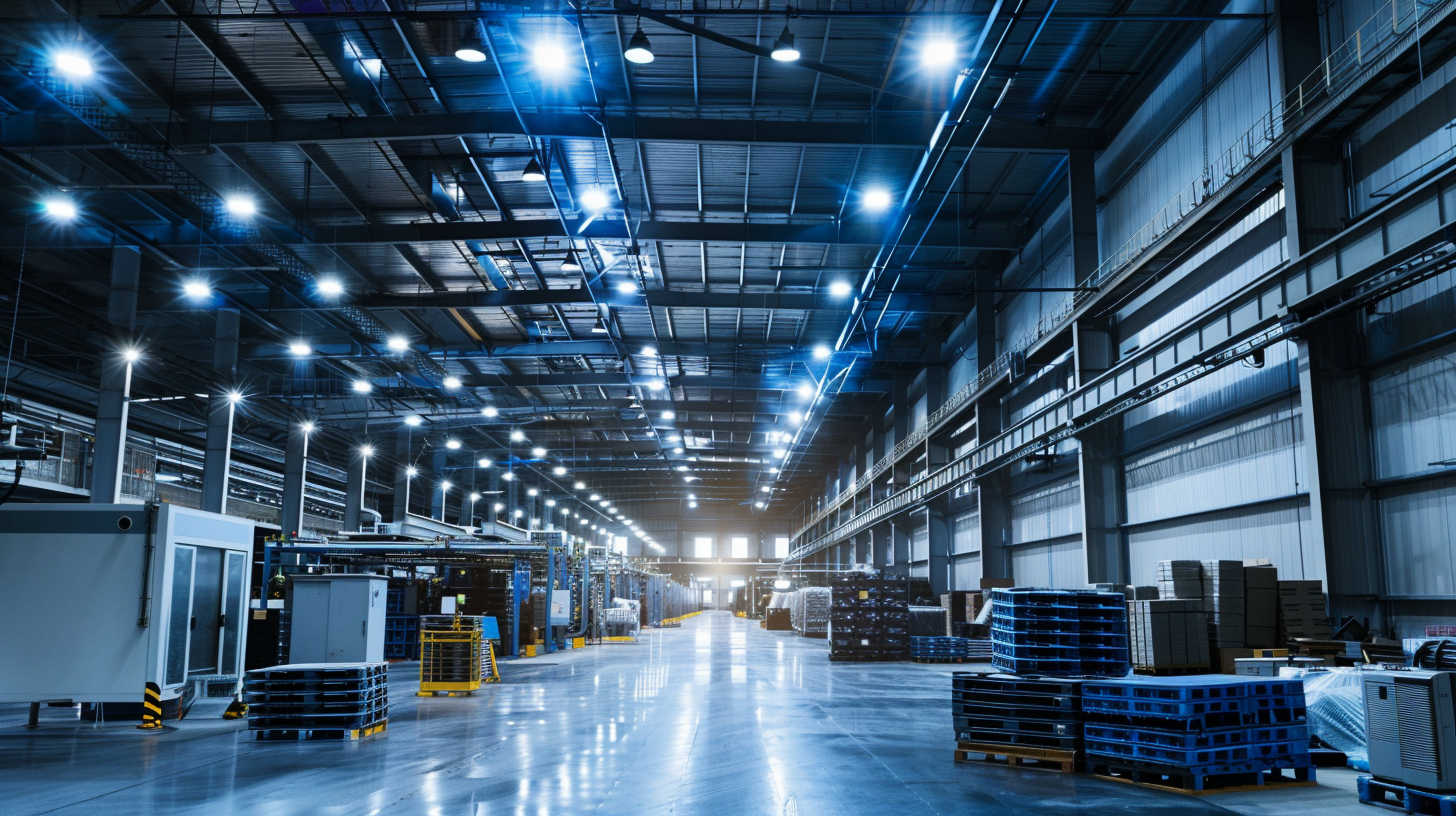 Mejorando la eficiencia energética: Claves para optimizar el montaje de sistemas de iluminación industrial