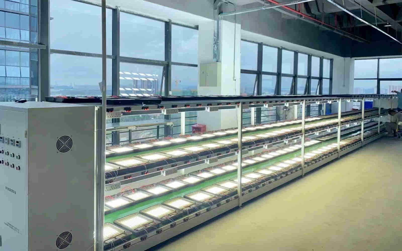 LED Flood Light Aging Testing LED Flood Light Aging Testing