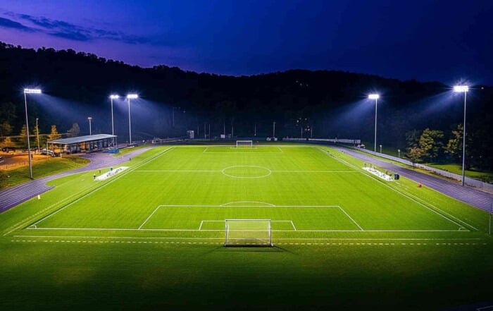 large_outdoor_sports_stadium_at_night_illuminated_by LED sports light