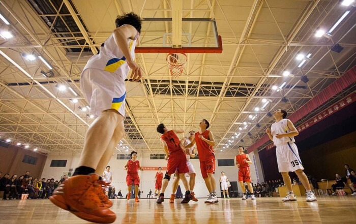 Indoor basket ball lighting