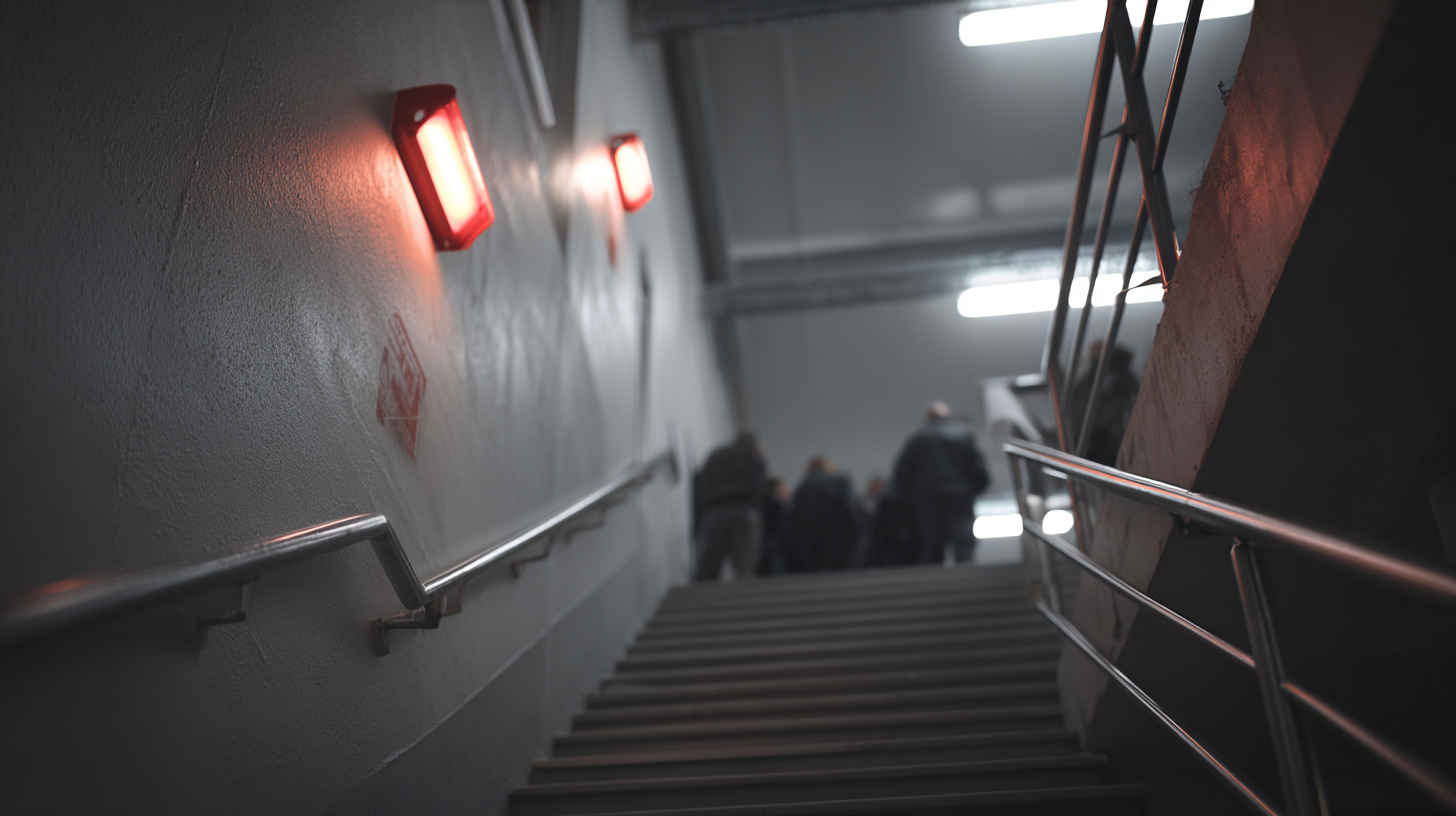 emergency_stairwell_with_LED_emergency_light