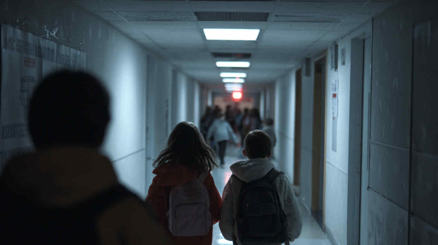 photo_of_a_school_hallway_during_emergenc_lighting