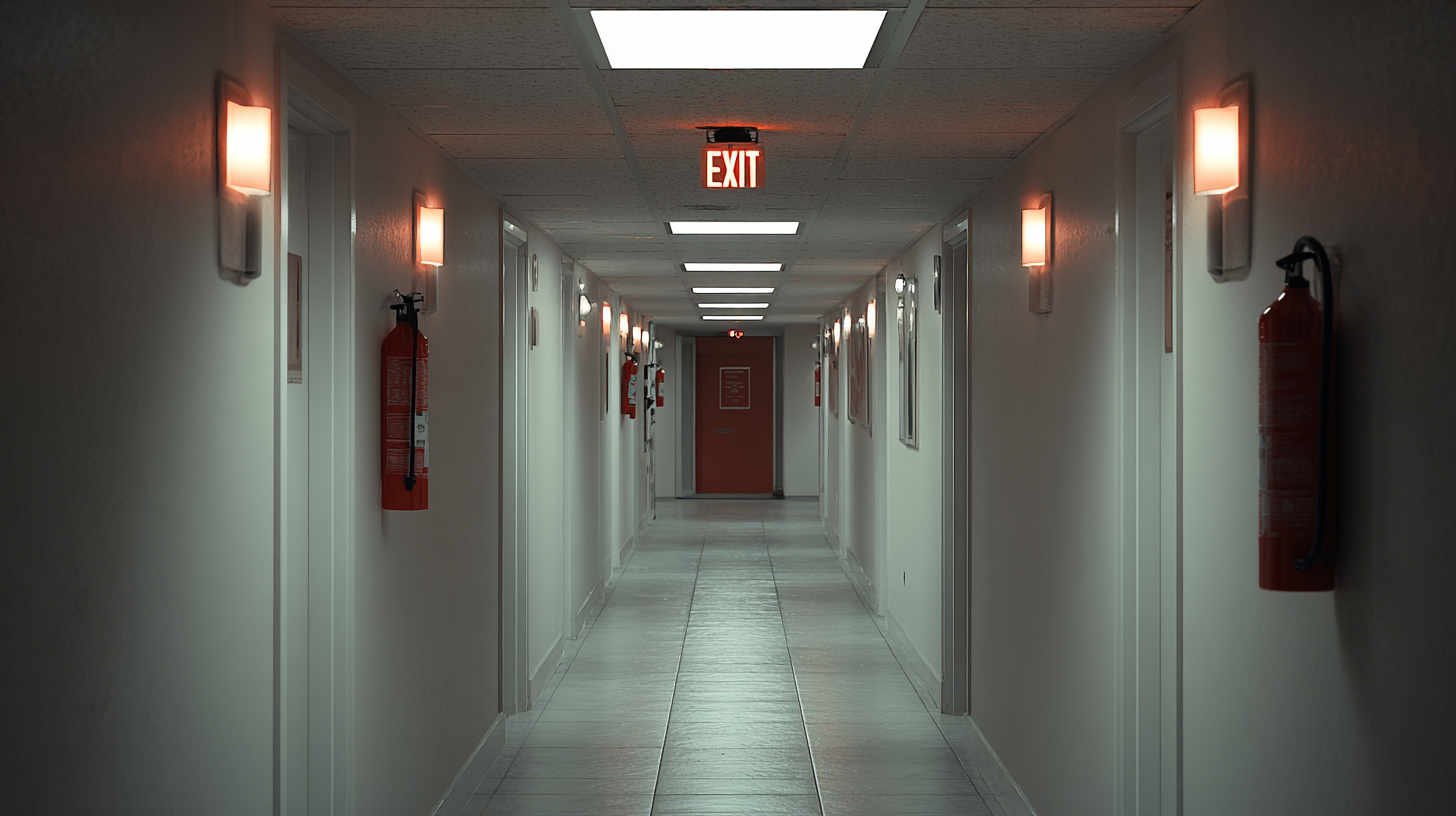 remote-capable_exit_sign_powering_remote_emergency_lights