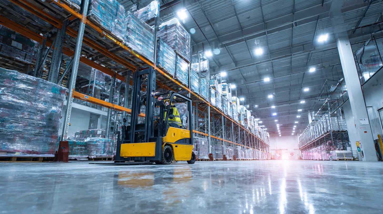 worker_operating_forklift_in_refrigerated_warehouse_with_LED_lights